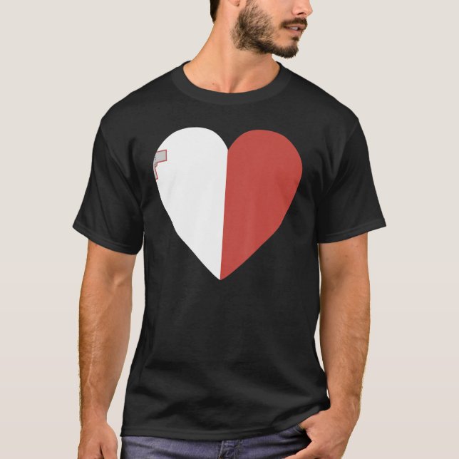 National Flag of Malta souvenir  for men women 3 T-Shirt (Front)