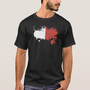 National Flag of Malta souvenir  for men women T-Shirt