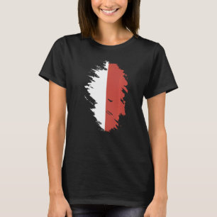 National Flag of Monaco souvenir for men women 2 T-Shirt