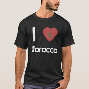 National Flag of Morocco souvenir for men women 1 T-Shirt