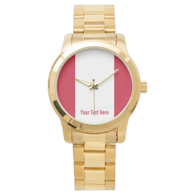 National flag of Peru Watch (Front)