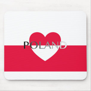 National Flag of Poland - Polska - Rzeczpospolita Mouse Pad