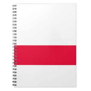 National Flag of Poland - Rzeczpospolita Polska Notebook