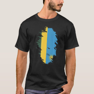 National Flag of Rwanda souvenir for men women T-Shirt