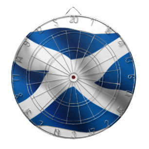 National Flag of Scotland & St Andrew Patriotic Dartboard
