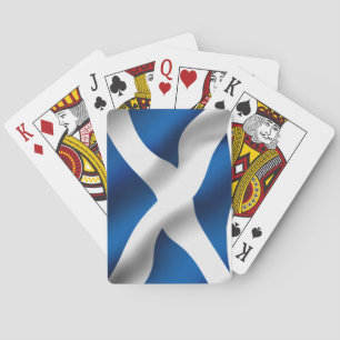 National Flag of Scotland & St Andrew Patriotic Playing Cards