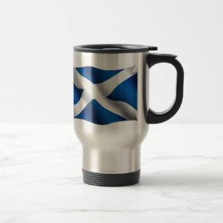 National Flag of Scotland & St Andrew Patriotic Travel Mug