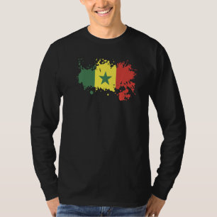 National Flag of Senegal souvenir for men women T-Shirt