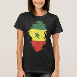 National Flag of Senegal souvenir for men women T-Shirt