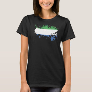 National Flag of Sierra Leone souvenir for men wo T-Shirt