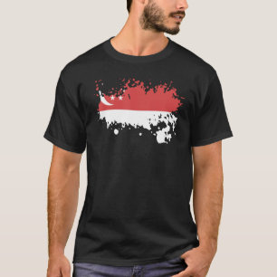 National Flag of Singapore souvenir   for men wome T-Shirt