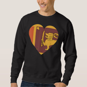 National Flag of Sri Lanka souvenir for men women Sweatshirt