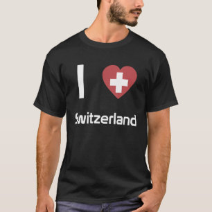 National Flag of Switzerland souvenir for men wo T-Shirt