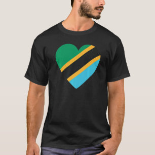 National Flag of Tanzania souvenir for men women T-Shirt