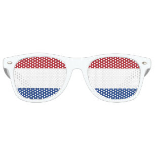 National Flag of the Netherlands, Holland, Dutch Retro Sunglasses