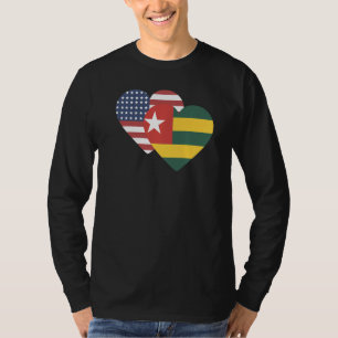 National Flag of Togo souvenir for men women 2 T-Shirt