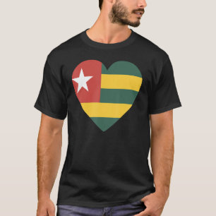 National Flag of Togo souvenir for men women T-Shirt