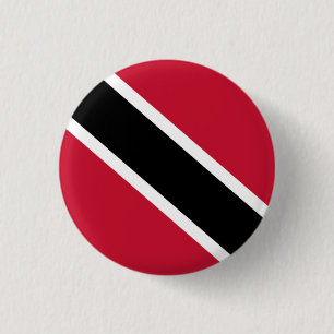 National flag of Trinidad and Tobago 1 Inch Round Button