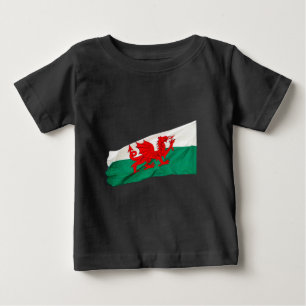 National Flag of Wales, The Red Dragon Patriotic Baby T-Shirt