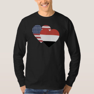 National Flag of Yemen souvenir for men women 4 T-Shirt