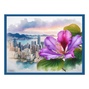 National Flower Bauhinia (Hong Kong) Photo Print