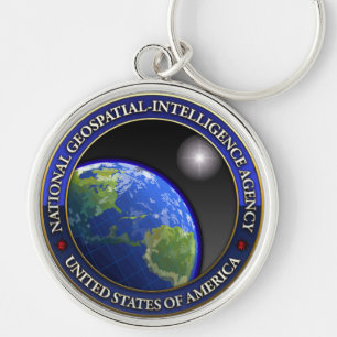 National Geospatial-Intelligence Agency (NGA) Keychain