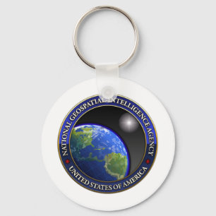 National Geospatial-Intelligence Agency (NGA) Keychain