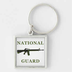 National Guard M16 Keychain Subdued