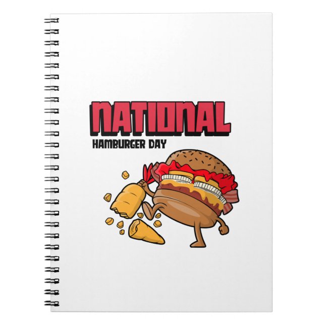 National Hamburger Day Notebook (Front)