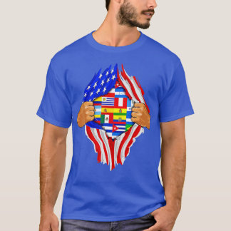 National Hispanic Heritage Month All Latino Countr T-Shirt