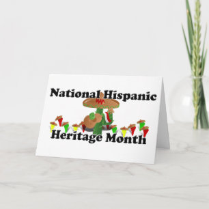 National Hispanic Heritage Month - Cactus  Card