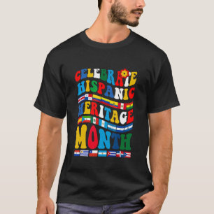 National Hispanic Heritage Month Celebration Latin T-Shirt