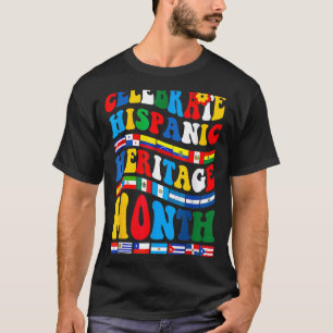 National Hispanic Heritage Month Celebration Latin T-Shirt