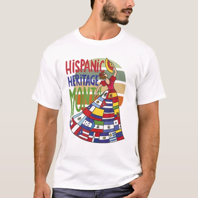 National Hispanic Heritage Month Celebration Women T-Shirt (Front)