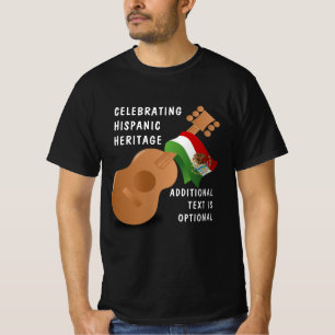National Hispanic Heritage Month - Guitar T-Shirt