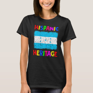 National Hispanic Heritage Month Latina Honduras F T-Shirt