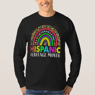 National Hispanic Heritage Month Rainbow All Count T-Shirt