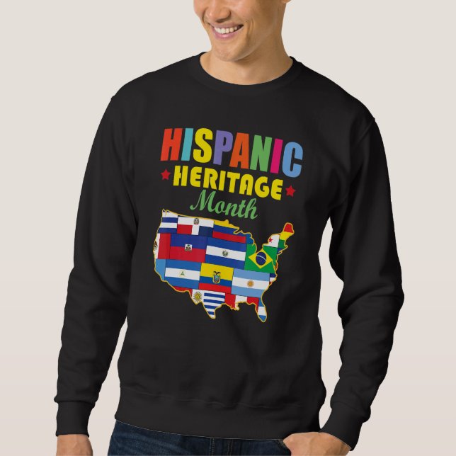 National Hispanic Heritage Month Sweatshirt (Front)
