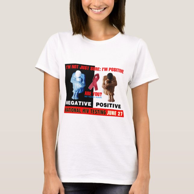 National HIV Testing Day T-Shirt (Front)