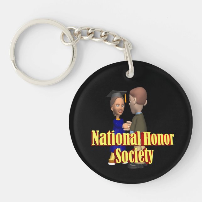 National Honour Society Keychain (Front)