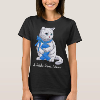 National Huntington's Disease Awareness Month Blue T-Shirt