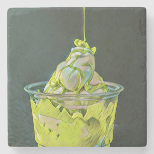 National Ice Cream Day Gift Stone Coaster