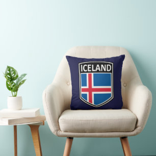 National - Iceland Throw Pillow