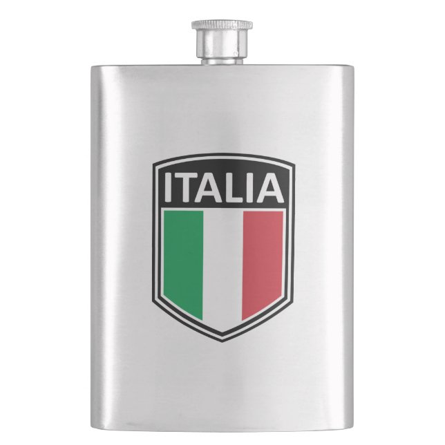 National - Italia Hip Flask (Front)