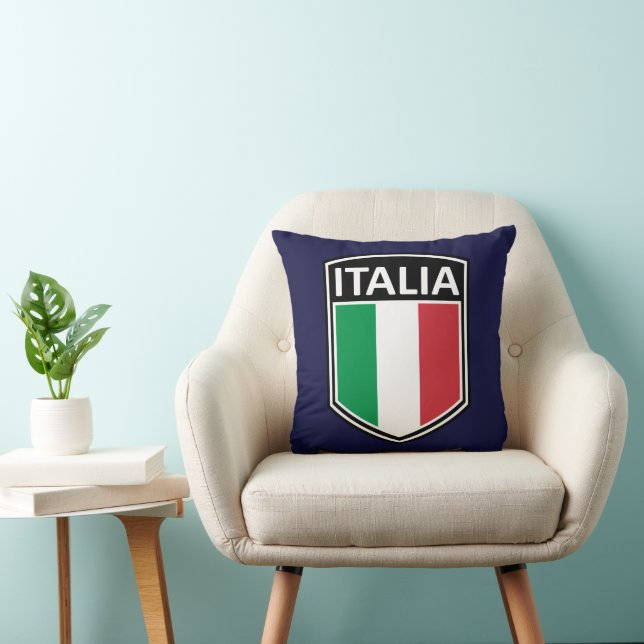 National - Italia Throw Pillow (Chair)