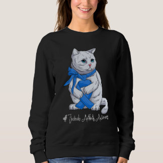 National Juvenile Arthritis Awareness Month Blue R Sweatshirt
