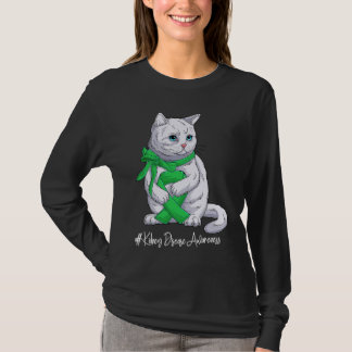 National Kidney Disease Awareness Month Green Ribb T-Shirt