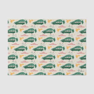 National Lampoon Christmas Tree on Car Pattern Tissue Paper