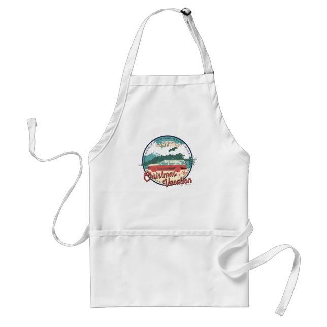 National Lampoon's Christmas Vacation Badge Standard Apron (Front)