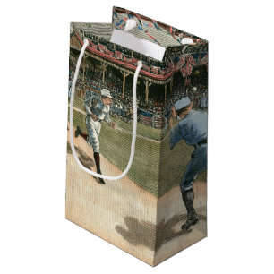 National League Baseball Game 1886 Small Gift Bag